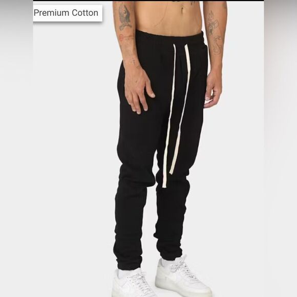 NWT Club Paradise Culture Kings Men’s Black Amalfi Sweatpants Joggers - Size 2XL - Picture 8 of 12